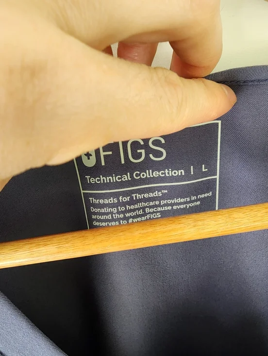 Figs Scrub Set Size L - Picture 6 of 11